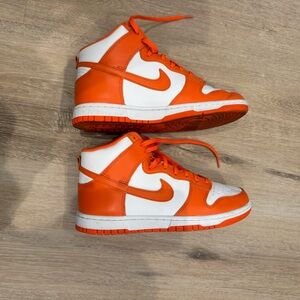 Nike Dunk (High Top)
Orange and White